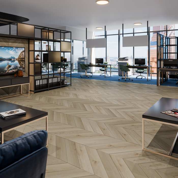 Кварцвиниловая плитка Damy Floor Chevron LVT Версаль DF01-Ch-LVT №10