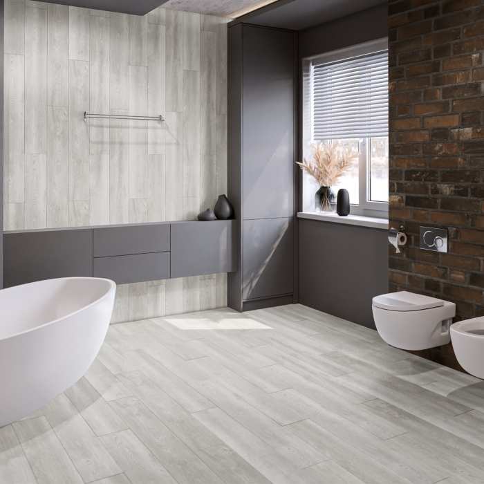 Кварцвиниловая плитка Damy Floor Family LVT Дуб Зимний TCM304-3-LVT №7