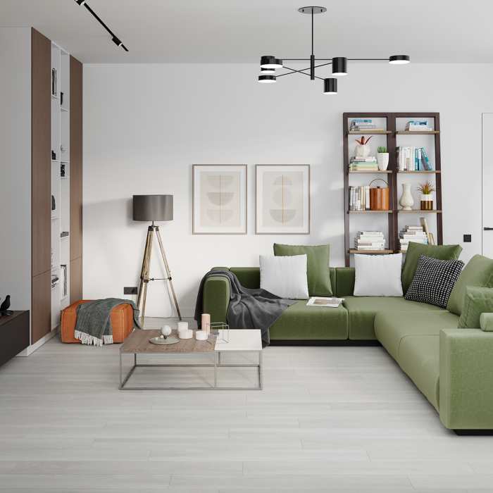 Кварцвиниловая плитка Damy Floor Family LVT Дуб Зимний TCM304-3-LVT №11