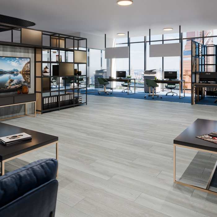 Кварцвиниловая плитка Damy Floor Family LVT Дуб Зимний TCM304-3-LVT №10