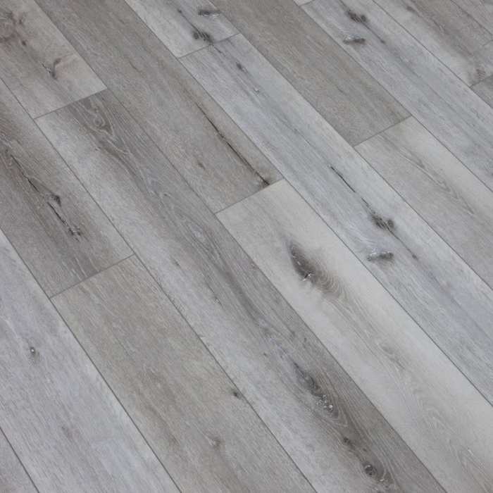 Кварцвиниловая плитка Damy Floor Family LVT Дуб Состаренный Серый T7020-5D №11