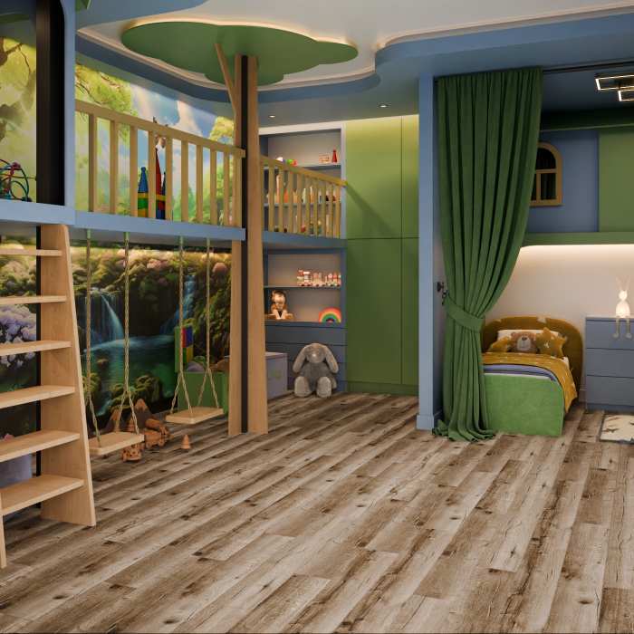 Кварцвиниловая плитка Damy Floor Family LVT Дуб Изысканный JC8271-7LVT №4