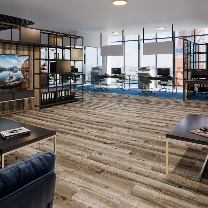 Кварцвиниловая плитка Damy Floor Family LVT Дуб Изысканный JC8271-7LVT №3