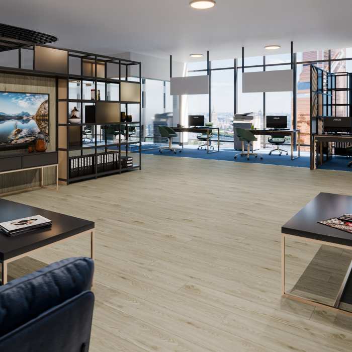 Кварцвиниловая плитка Damy Floor Family LVT Дуб Светлый TCM285-15-LVT №4