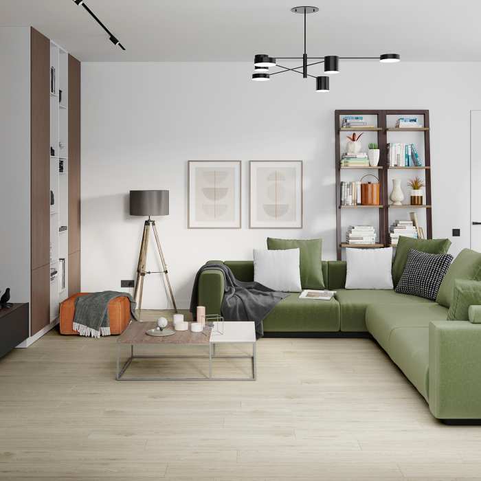 Кварцвиниловая плитка Damy Floor Family LVT Дуб Светлый TCM285-15-LVT №3