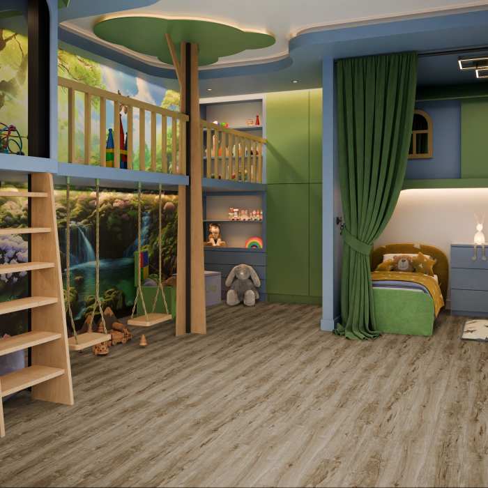 Кварцвиниловая плитка Damy Floor Family LVT Дуб Имбирный 248-8-LVT №5