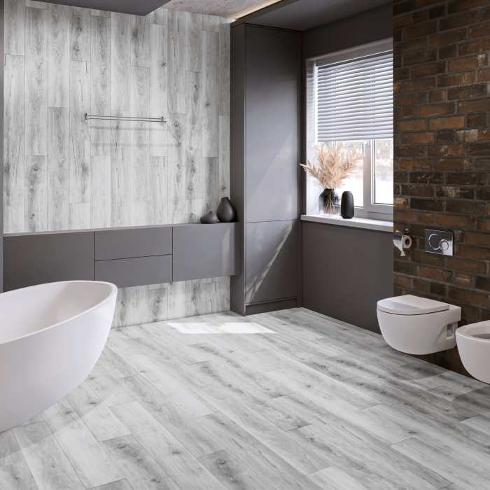 Кварцвиниловая плитка Damy Floor Family LVT Дуб Альпийский 1536-2-LVT №15