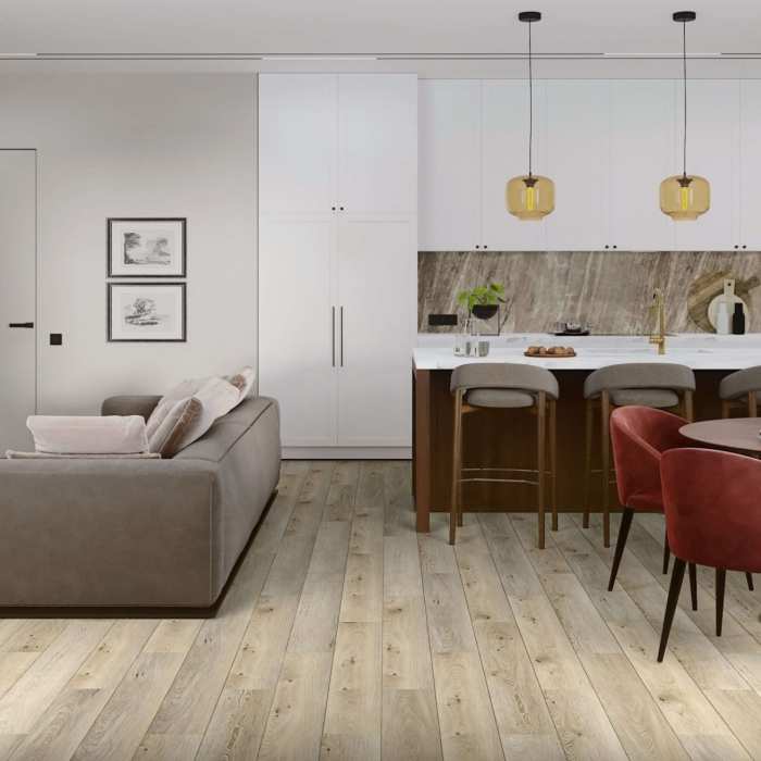 SPC ламинат Damy Floor Family Дуб Кавказский 9531-2А №8