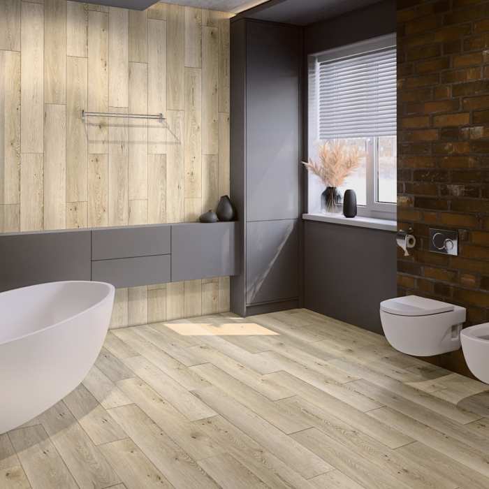 SPC ламинат Damy Floor Family Дуб Кавказский 9531-2А №5