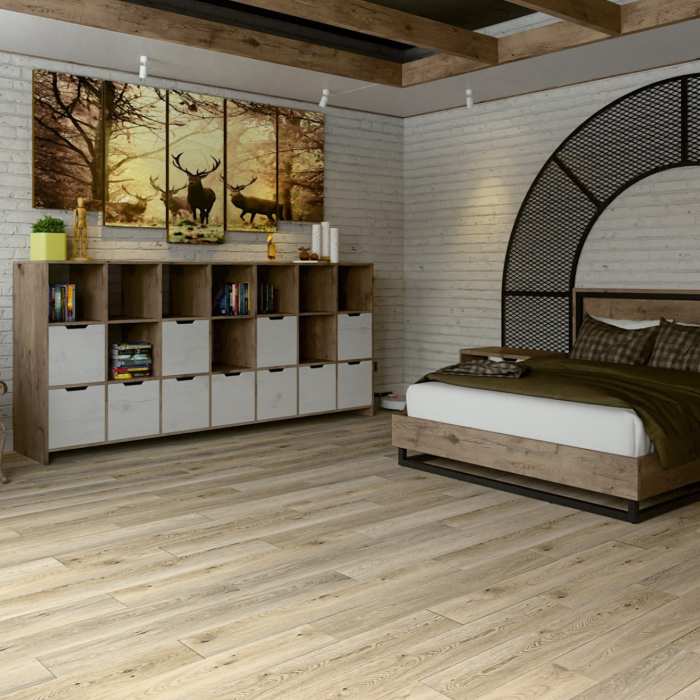 SPC ламинат Damy Floor Family Дуб Кавказский 9531-2А №4