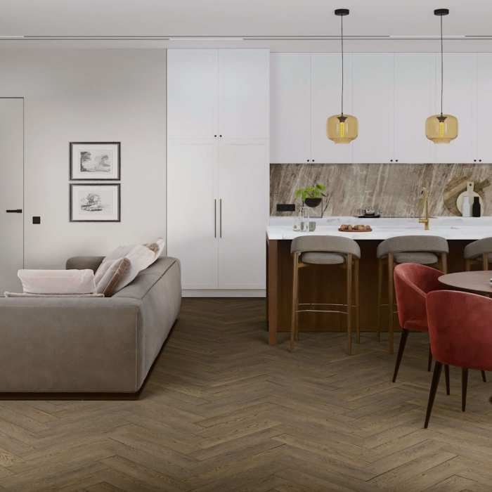SPC ламинат Damy Floor London Ноттингем 0030-6L №8