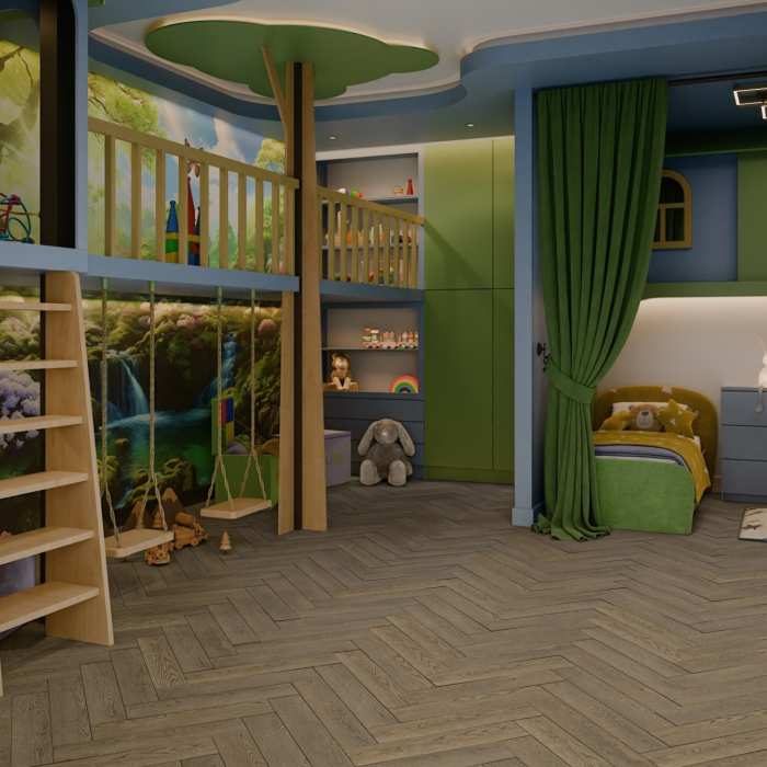 SPC ламинат Damy Floor London Ноттингем 0030-6L №6