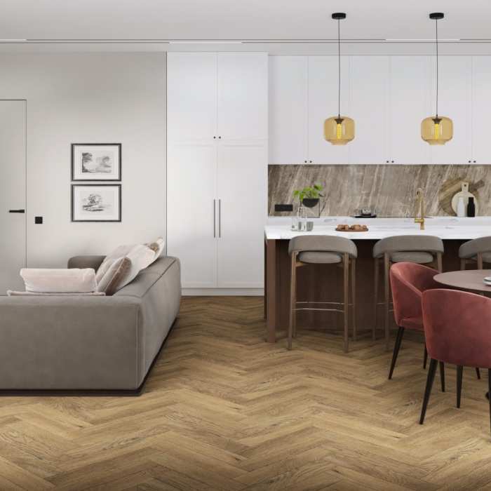 Кварцвиниловая плитка Damy Floor London LVT Кембридж 200410EL-01-LVT №10