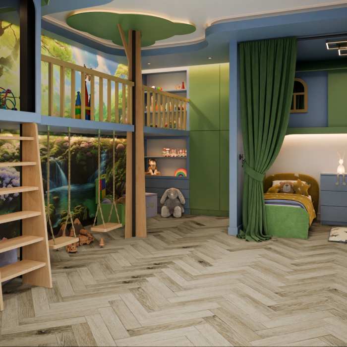 Кварцвиниловая плитка Damy Floor London LVT Честер 200415EL-01-LVT №5