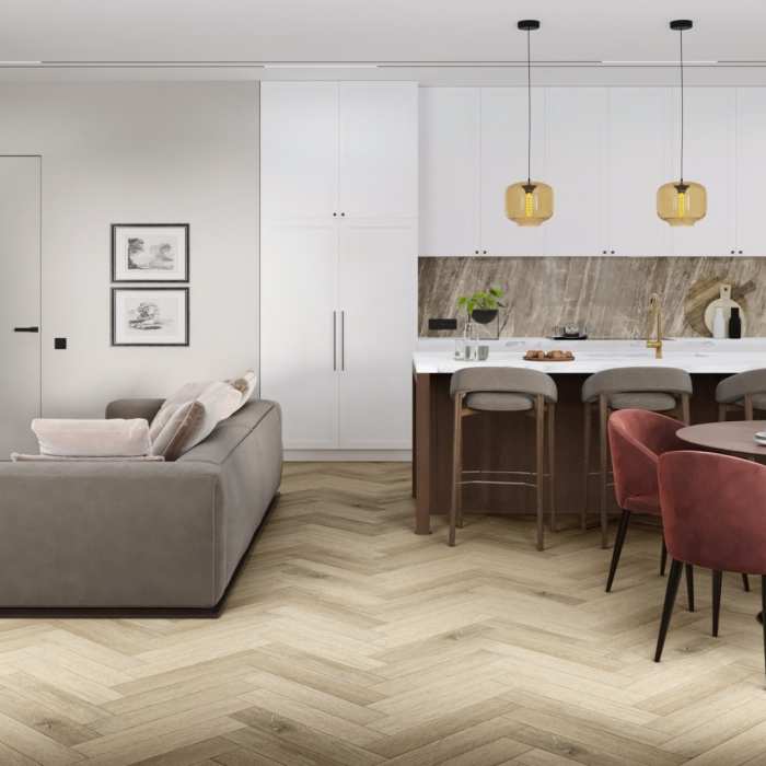 Кварцвиниловая плитка Damy Floor London LVT Честер 200415EL-01-LVT №3