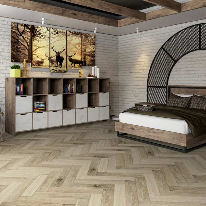 Кварцвиниловая плитка Damy Floor London LVT Честер 200415EL-01-LVT №6