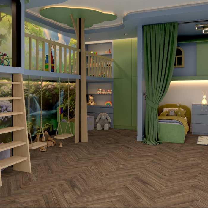 Кварцвиниловая плитка Damy Floor London LVT Дерби 0036-1-LVT №7