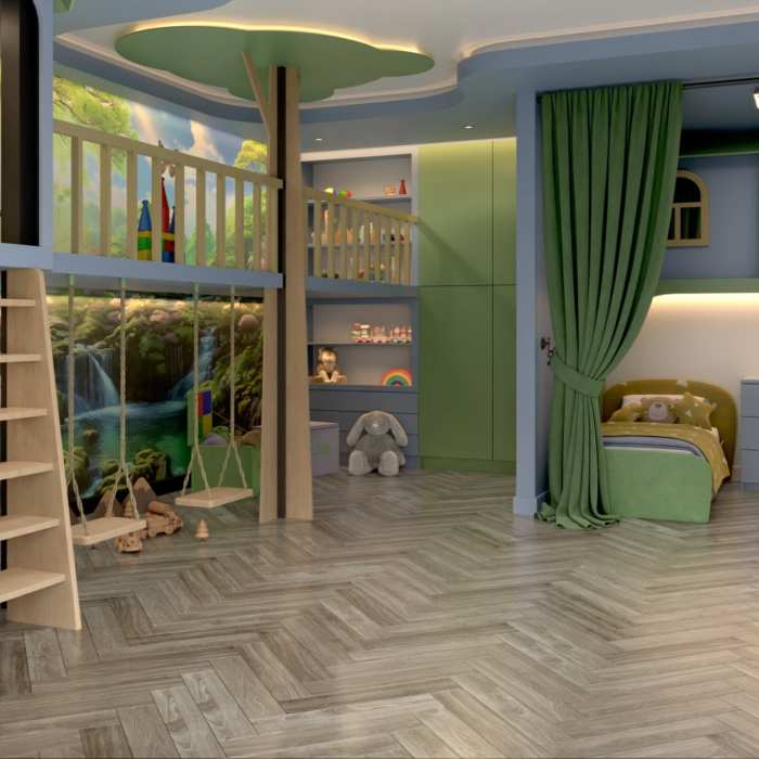 Инженерная паркет «английская ёлочка» Damy Floor Luxury Скандинавский №2