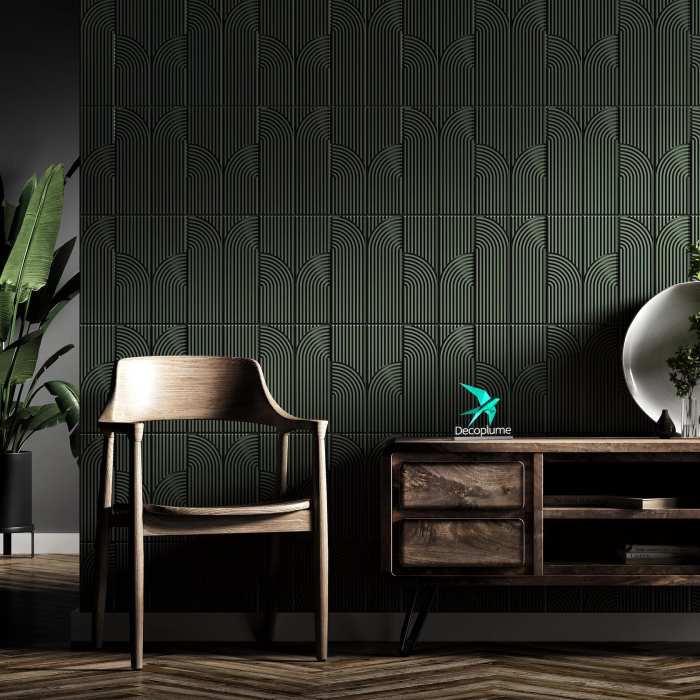 Композитная декоративная панель Decoplume Wave 1 (300*99*10мм) №4