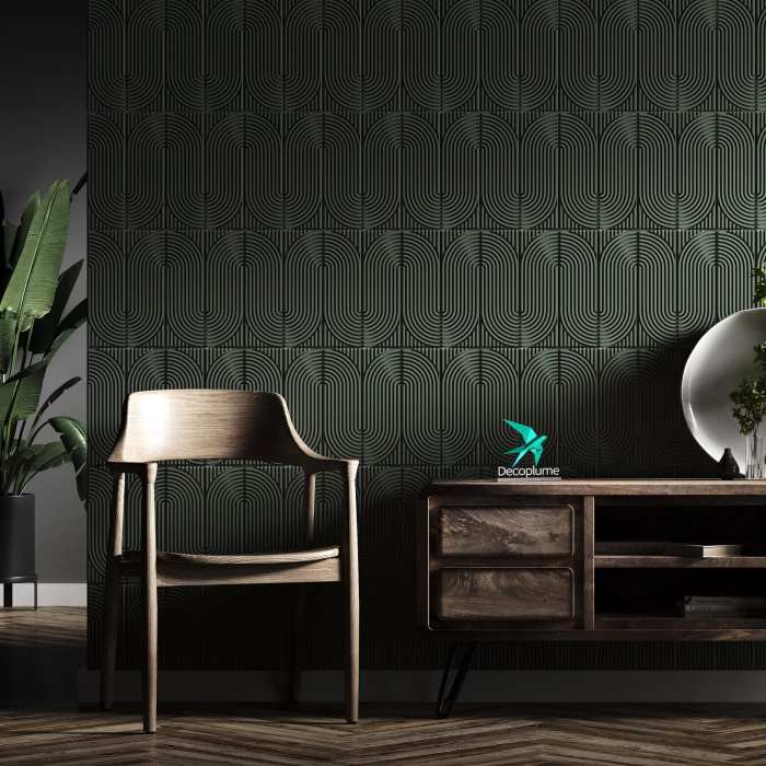 Композитная декоративная панель Decoplume Wave 7 (295*99*10мм) №2