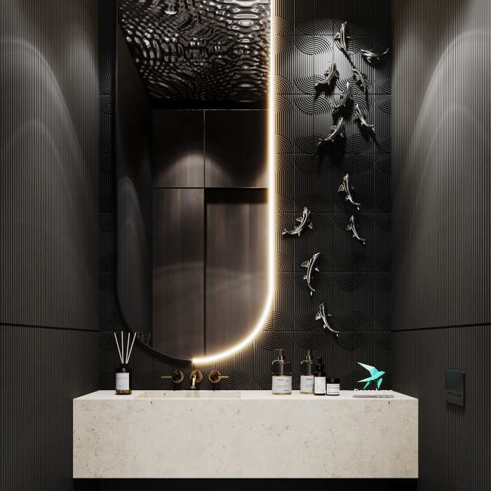 Композитная декоративная панель Decoplume Wave 7 (295*99*10мм) №4