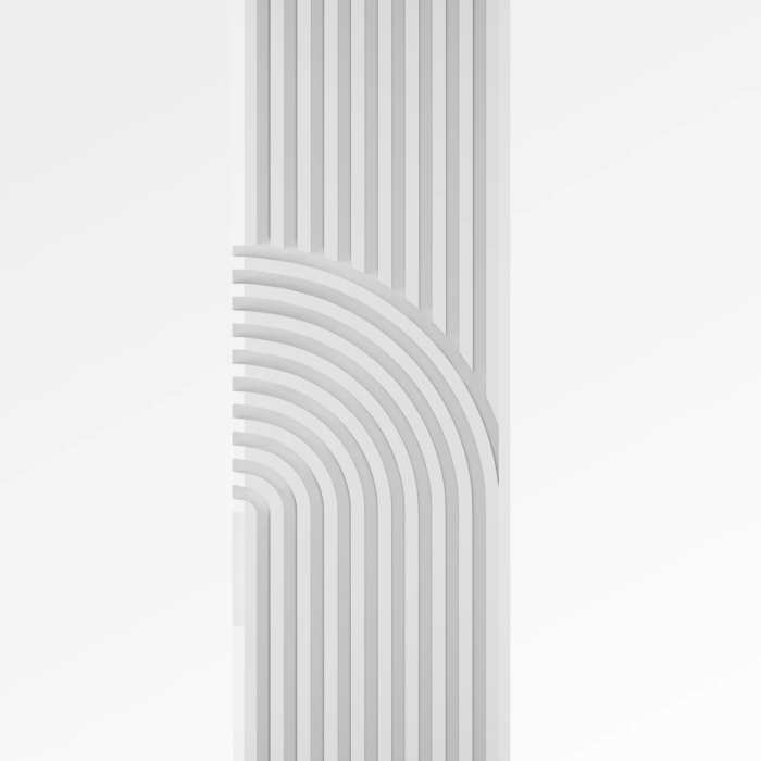 Композитная декоративная панель Decoplume Wave 8 (295*99*10мм)