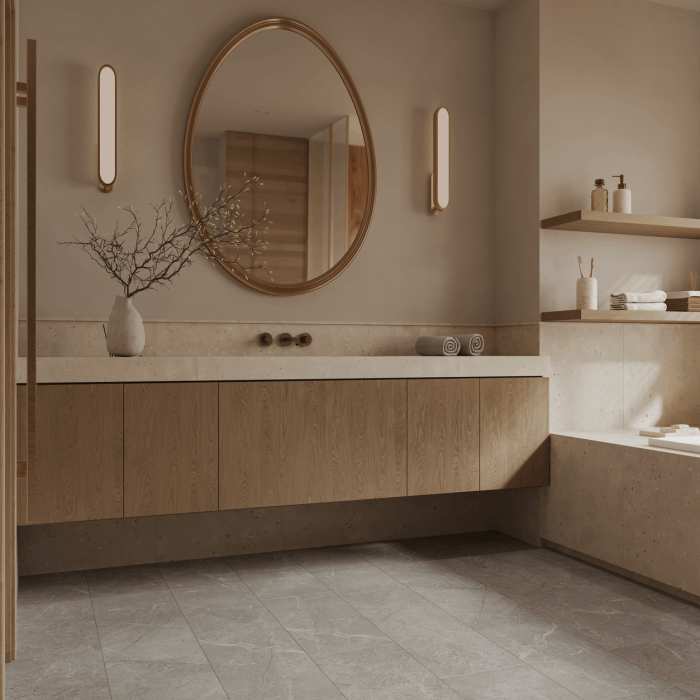 Кварцвиниловый SPC ламинат Ensten Varma ECO 104-10 Santa Ana №4