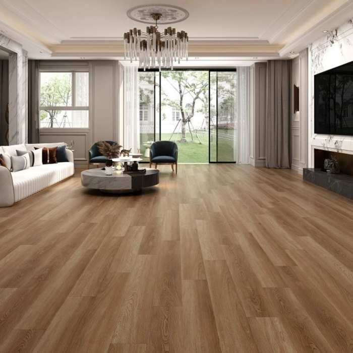 SPC ламинат Evofloor Optima Click 577-1 Дуб Янтарный