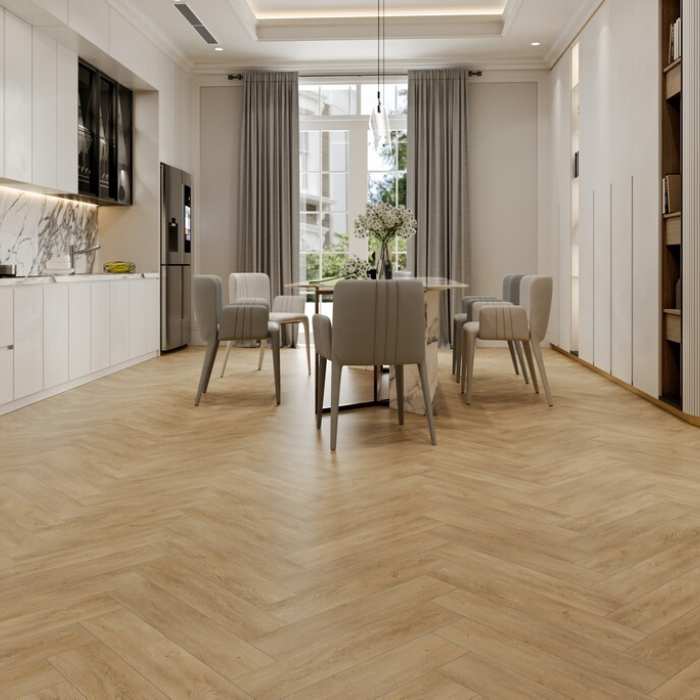 SPC ламинат Evofloor Parquet HP 0090 Дуб Песочный №2