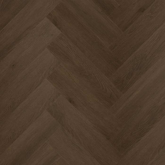Кварцевый SPC ламинат Fargo Herringbone Дуб Шварцвальд 44-7009-24 Click System 5G
