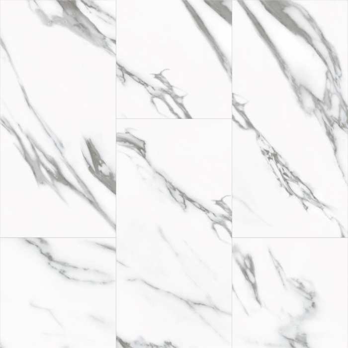 Кварцвиниловая плитка Fargo Stone LVT Мрамор Калакатта 48105-02