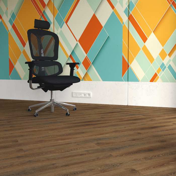 Кварцвиниловая плитка LVT Fine Floor Strong (Click-Drop) Дуб Твизл FF-1265 №2