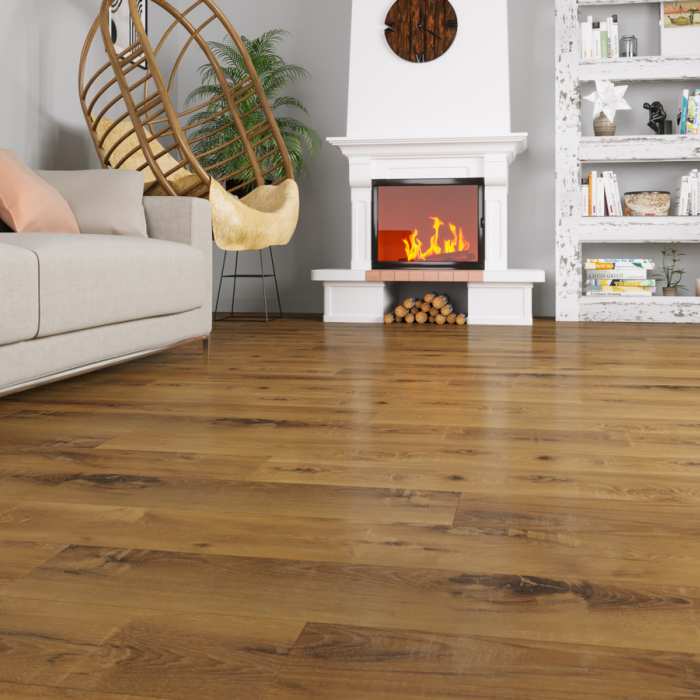 Кварц виниловые полы FastFloor Country Дуб Кубачи FST-105
