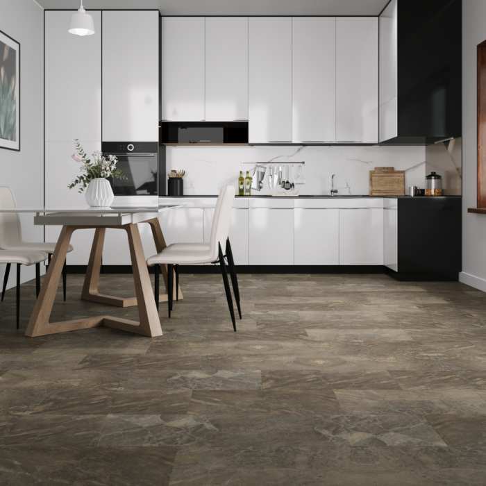 Кварц виниловые полы FastFloor Stone Хибины FST-209