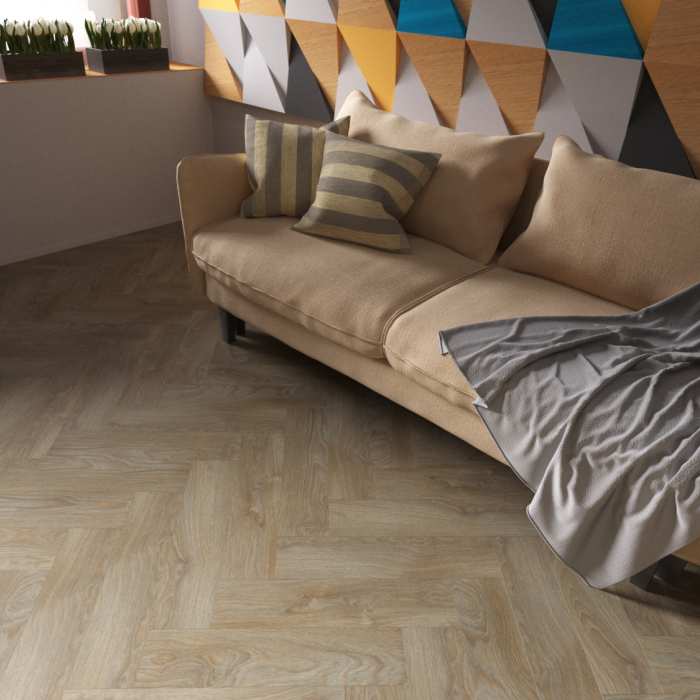 Кварцвиниловая плитка LVT Fine Floor Craft (Short Plank) Дуб Лацио FF-073