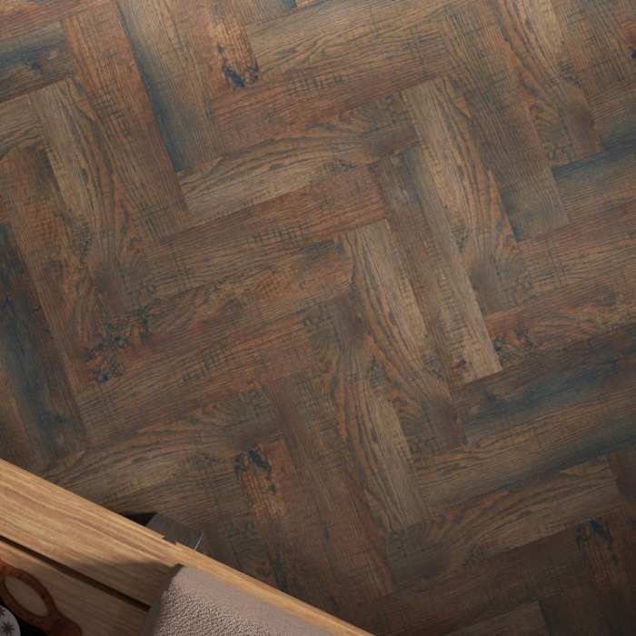 Кварцвиниловая плитка LVT Fine Floor Craft (Short Plank) Дуб Окленд FF-485 №2