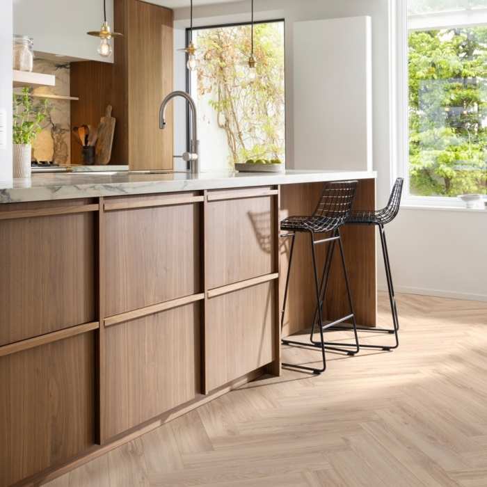 Кварцвиниловый ламинат Moduleo Layred Herringbone Blackjack Oak 22210 №2