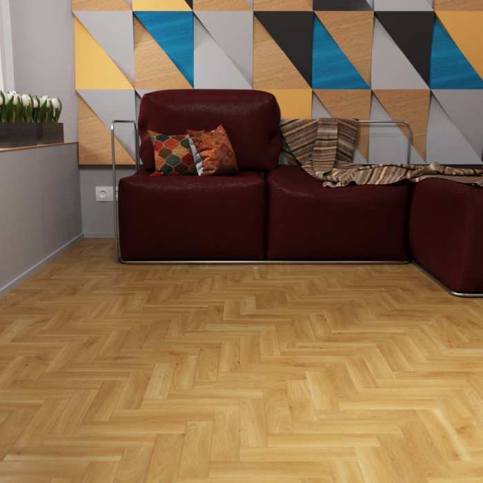 Изображение Кварцвиниловая плитка LVT Fine Floor Craft (Small Plank) Дуб Орхус FF-409