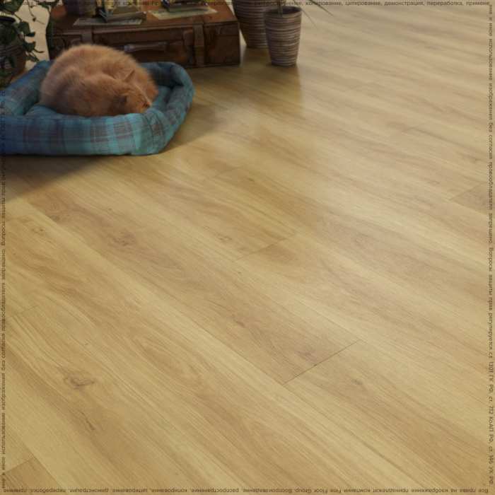 Кварцвиниловая плитка LVT Fine Floor Wood 2024 (DryBack) Дуб Орхус FF-1409