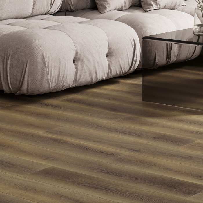 Кварцвиниловый SPC ламинат Firstfloor Коричневый дикий лес 1F005 №2