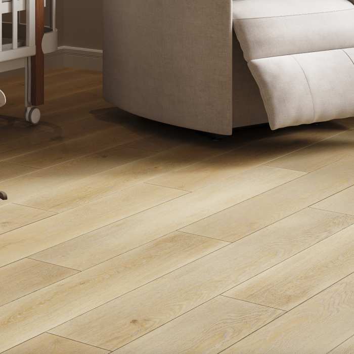 Кварцвиниловый SPC ламинат Firstfloor Бежевый старый дуб 1F012 №9