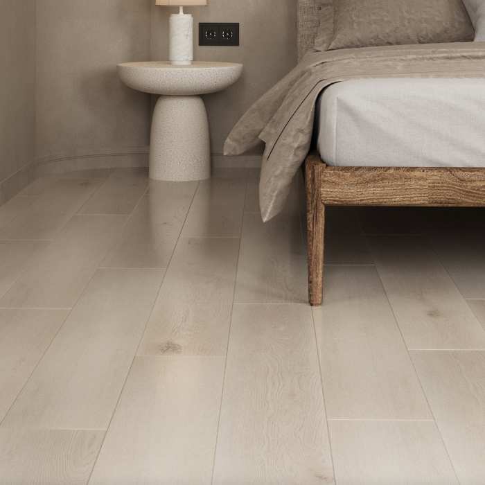 Кварцвиниловый SPC ламинат Firstfloor Пепельный старый дуб 1F014 №2