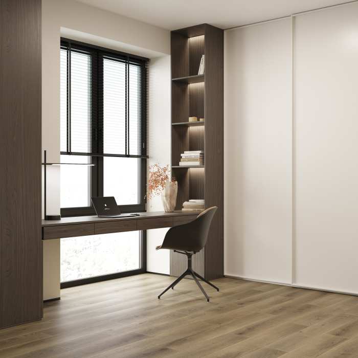 Кварцвиниловый SPC ламинат Firstfloor Русский натуральный дуб 1F031 №6