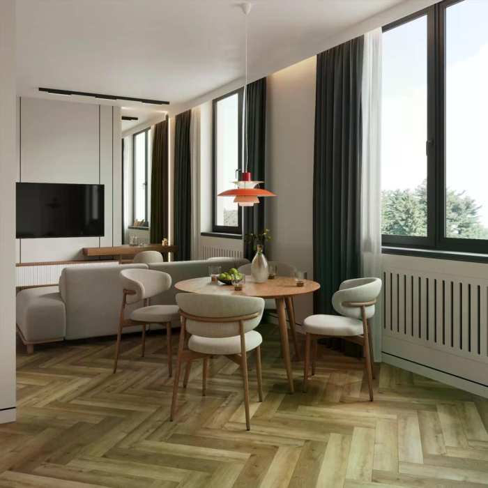 Каменно-полимерная SPC плитка Floorwood Authentic 1737 Античное золото №3