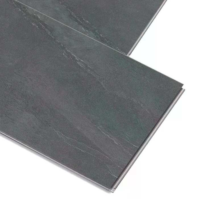 Каменно-полимерная SPC плитка Floorwood Azaro 1185 Пьетра Нуар №2