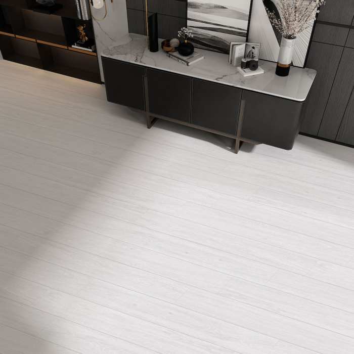 Каменно-полимерная SPC плитка Floorwood Genesis MО22 Дуб Каракас №3