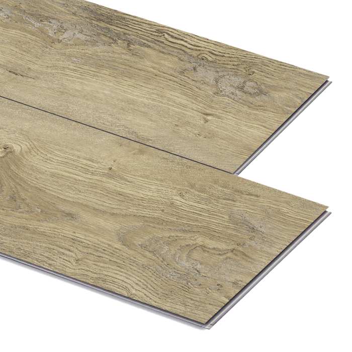 Каменно-полимерная SPC плитка Floorwood Genesis МV03 Дуб Содерс №2