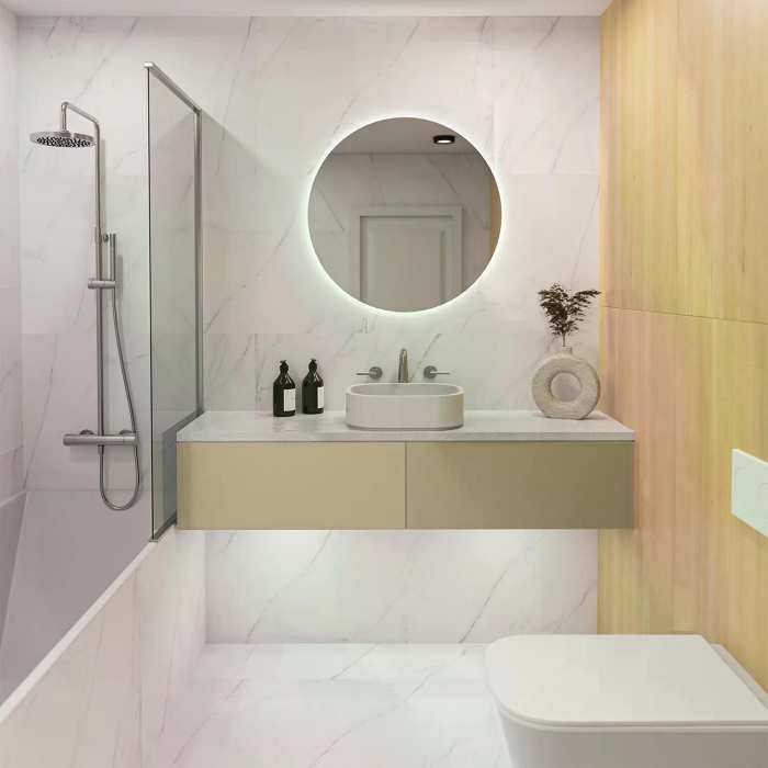 Каменно-полимерная SPC плитка Floorwood Kerama 57М15 Мирабель №2