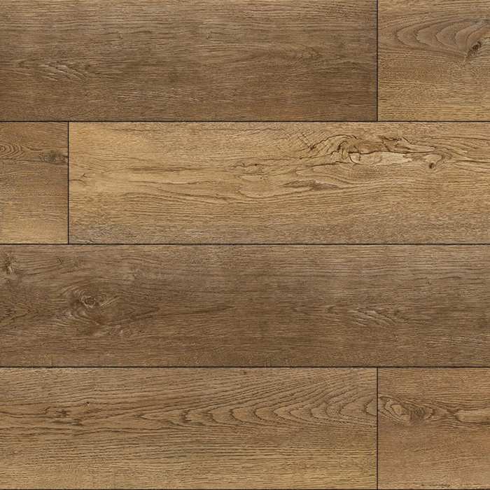 Каменно-полимерная SPC плитка Floorwood Quantum 8804 Дуб Томсон