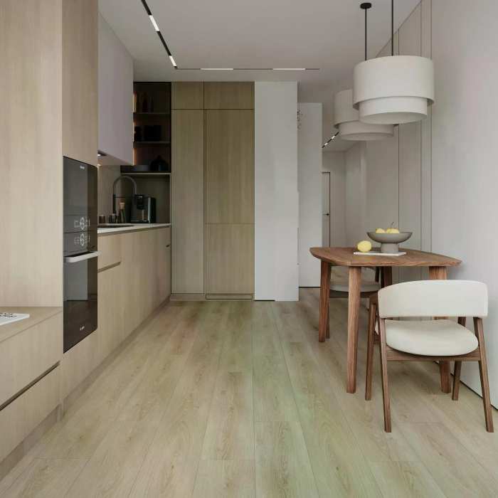 Каменно-полимерная SPC плитка Floorwood Quantum 9517 Дуб Тэйлор №3